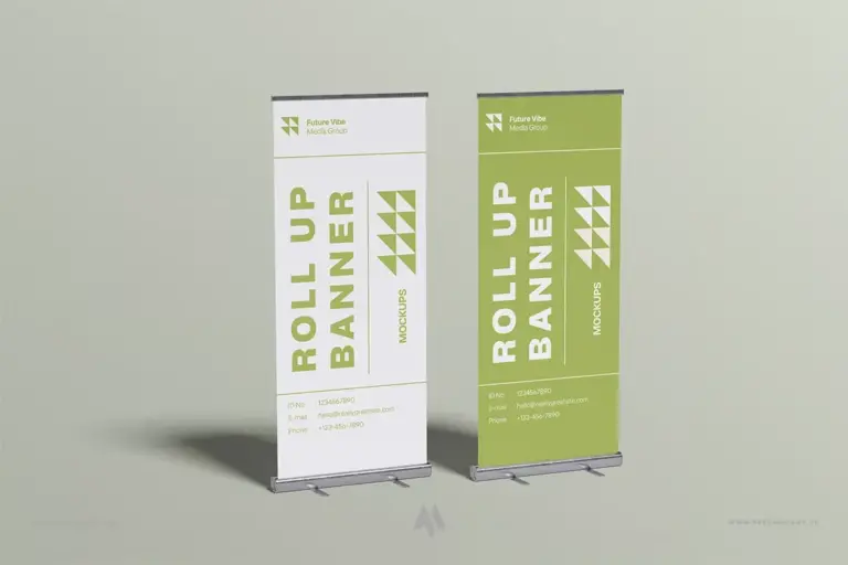 Bộ mockup standee miễn phí