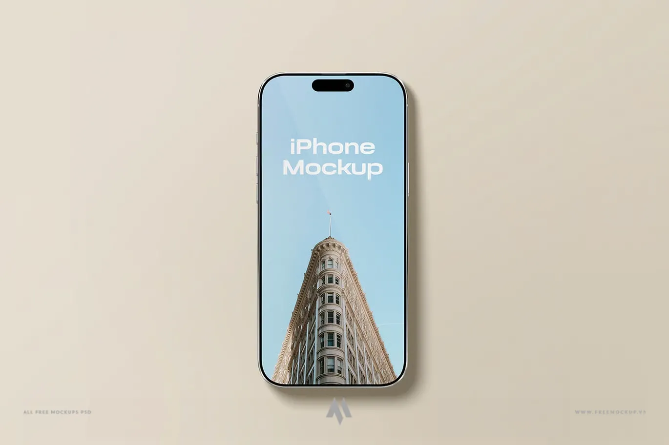 Mockup màn hình iphone