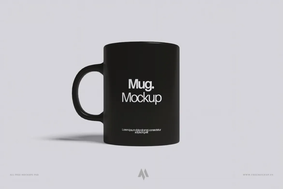Mockup cốc sứ miễn phí