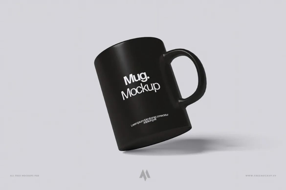 Mockup cốc sứ miễn phí