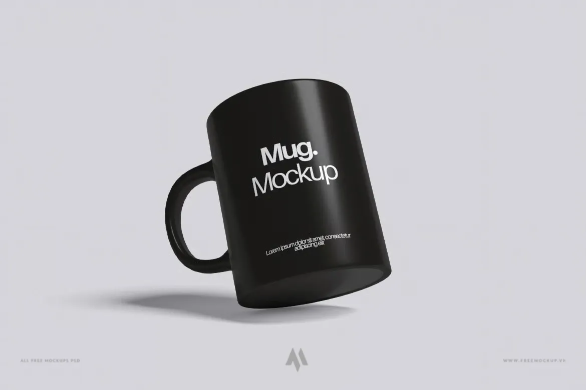 Mockup cốc sứ miễn phí