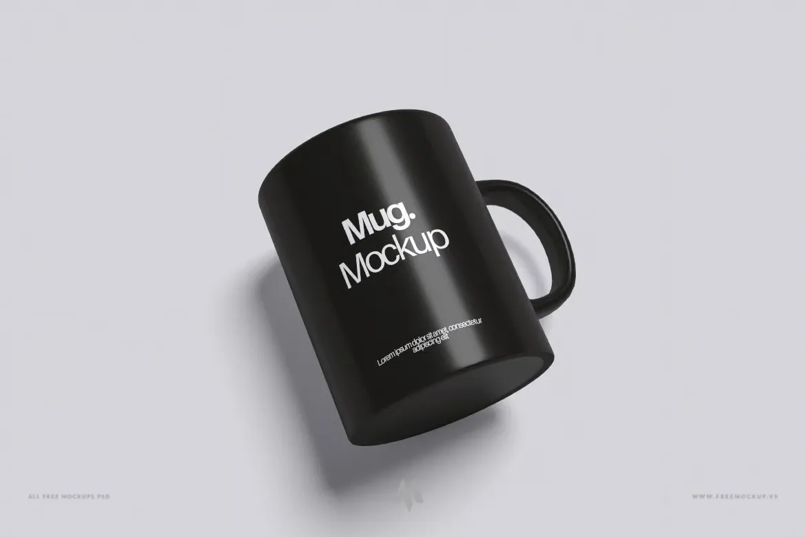 Mockup cốc sứ miễn phí