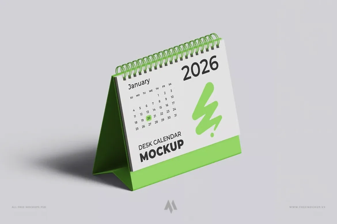 Tạo Mockup Lịch Để Bàn: Chuyên nghiệp Chỉ Trong Vài Giây!