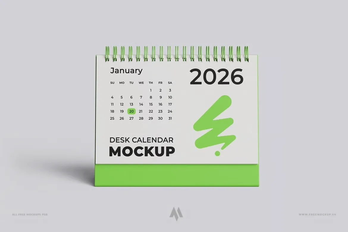 Tạo Mockup Lịch Để Bàn: Chuyên nghiệp Chỉ Trong Vài Giây!