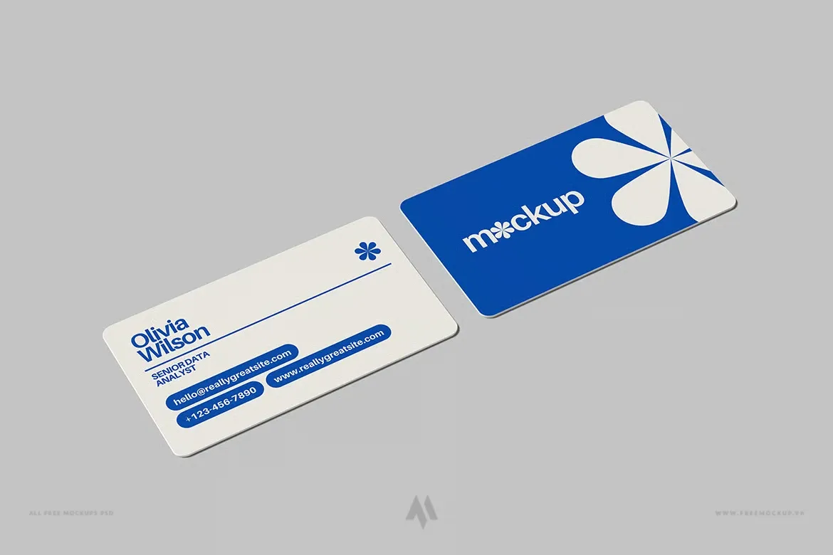 Tạo Dấu Ấn: Mockup Danh Thiếp Miễn Phí!