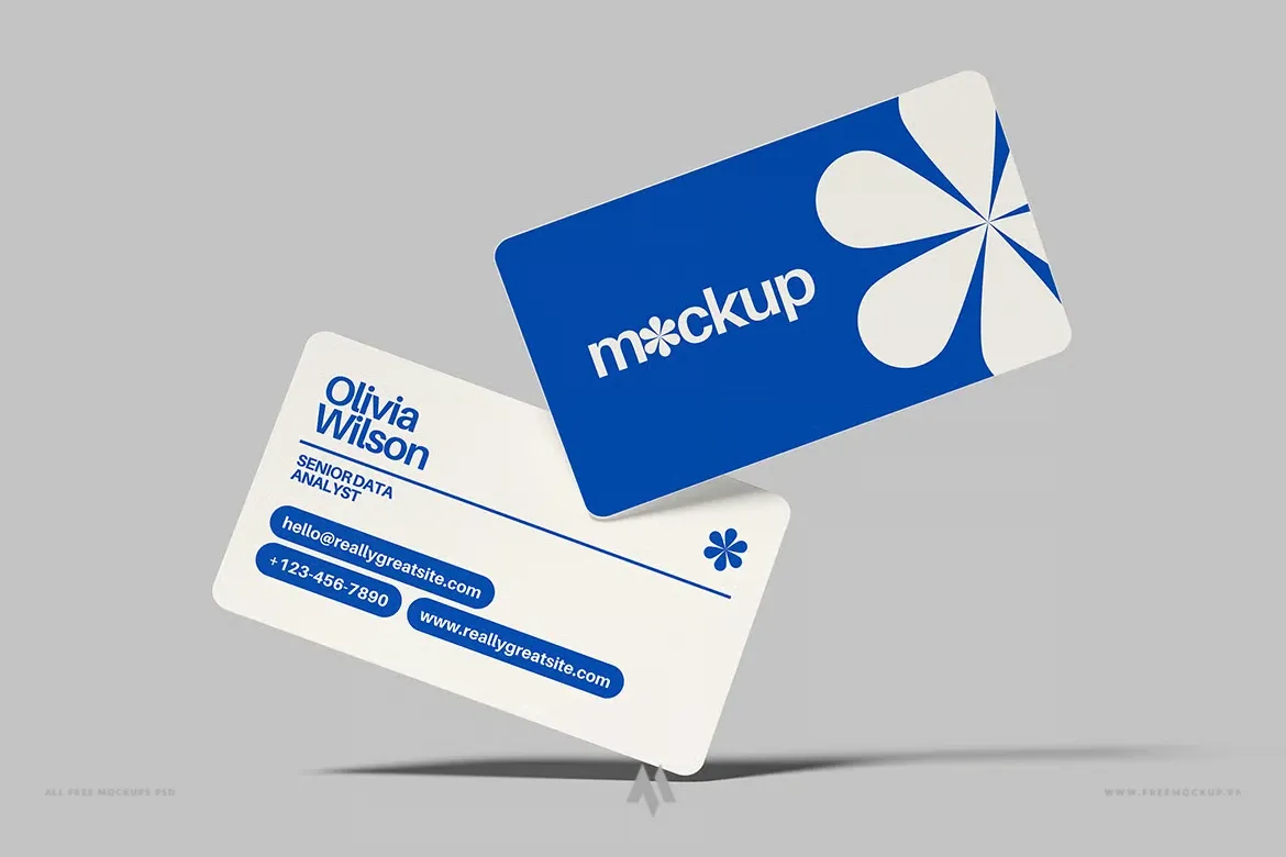 Mockup Danh Thiếp Miễn Phí