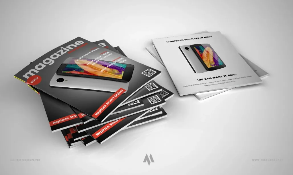 Mockup tạp chí
