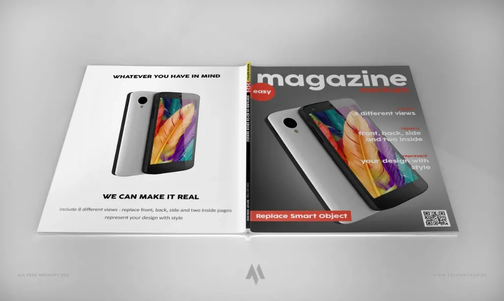 Mockup tạp chí