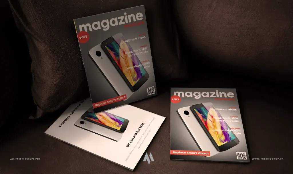 Mockup tạp chí