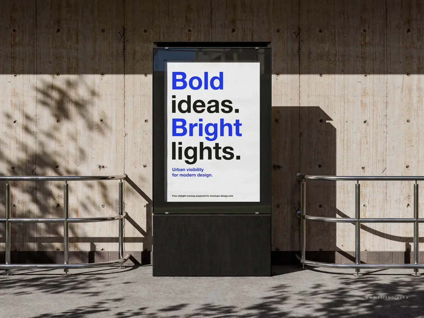 Mockup Citylight: Trình bày thiết kế ấn tượng, chuyên nghiệp!