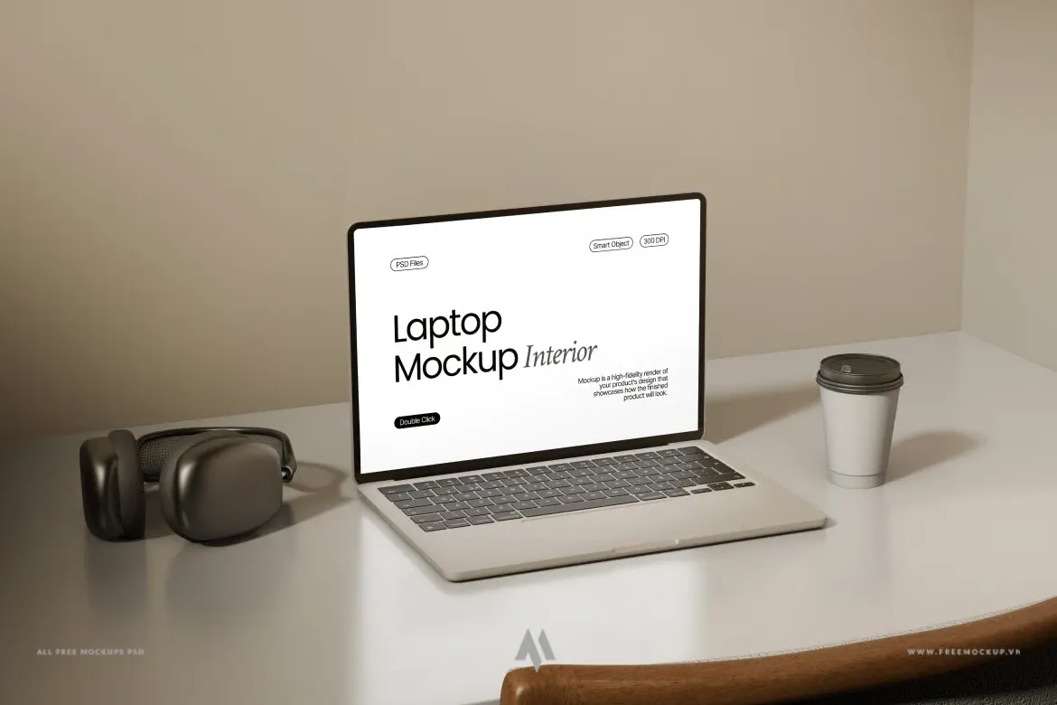 Mockup Laptop: Giải pháp trình bày thiết kế chuyên nghiệp