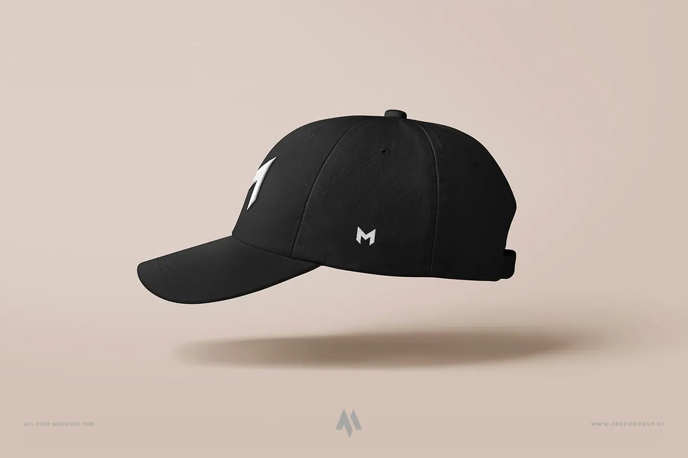 Mockup mũ lưỡi trai PSD