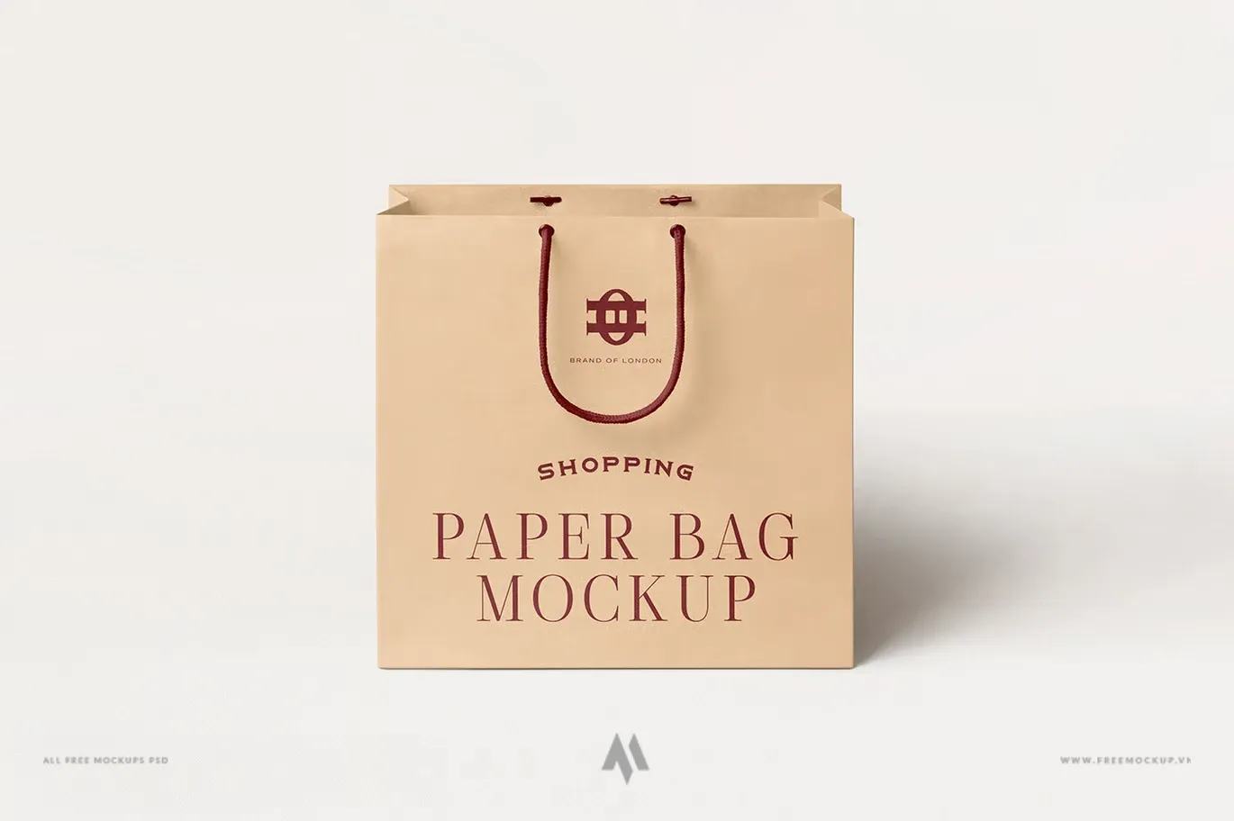 Mockup túi giấy chuyên nghiệp