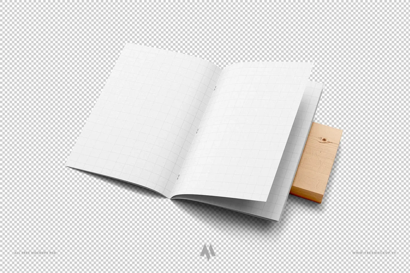 Mockup tạp chí A4 chất lượng cao