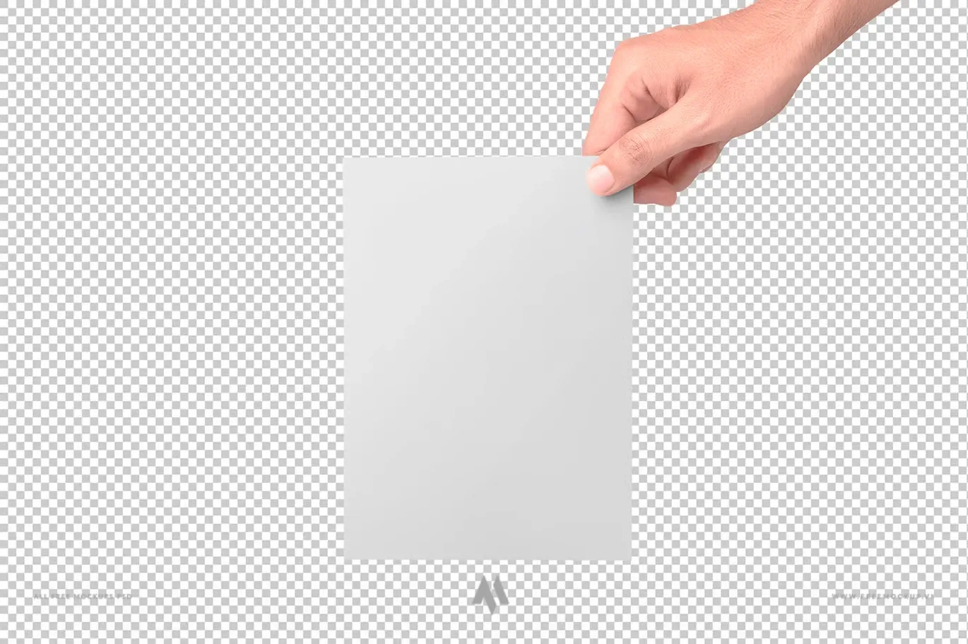 Mockup tờ rơi A4 PSD miễn phí