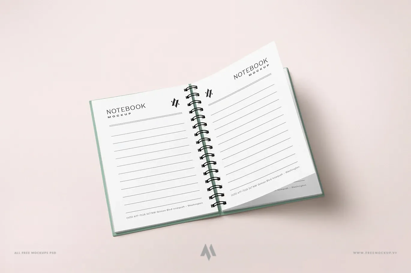 Tạo Mockup Sổ Xoắn: Nâng Tầm Thiết Kế!