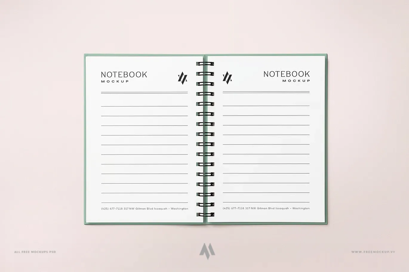 Tạo Mockup Sổ Xoắn: Nâng Tầm Thiết Kế!