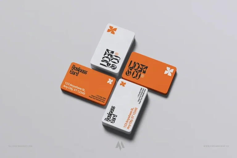 Mockup card visit miễn phí