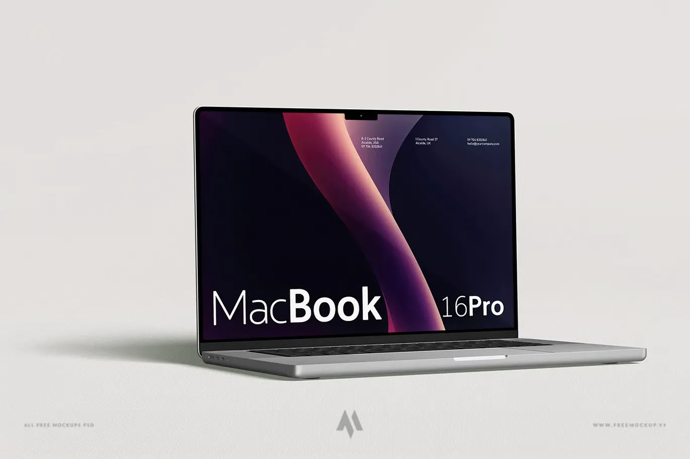 Mockup Macbook 16 Pro