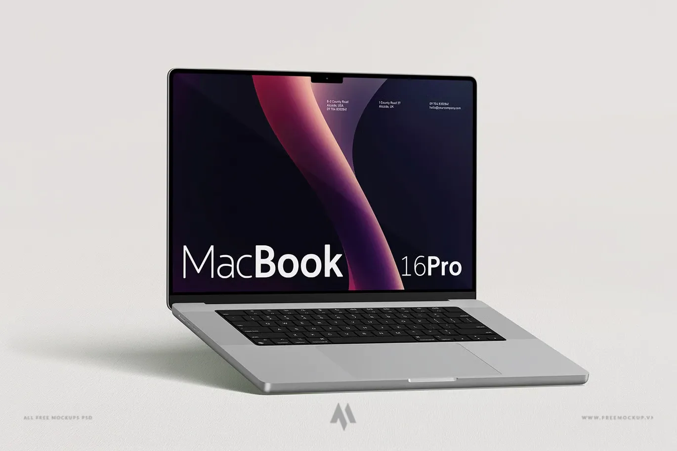 Mockup Macbook 16 Pro