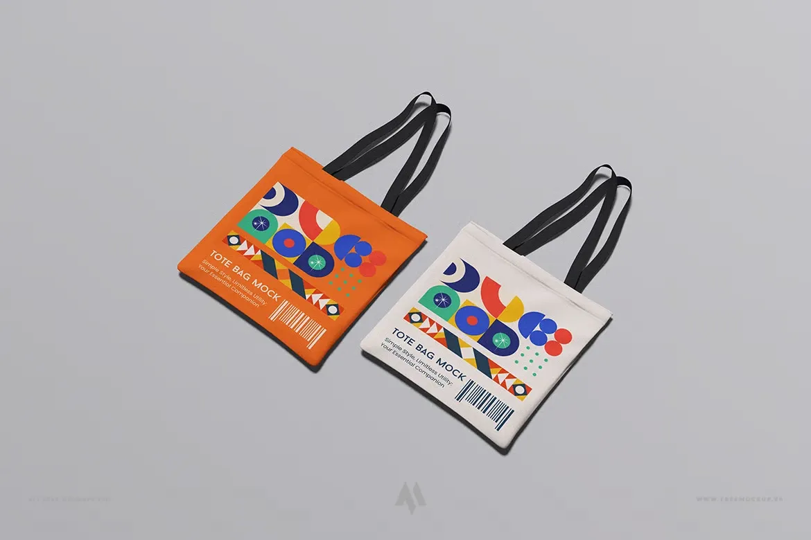 Mockup túi vải canvas PSD