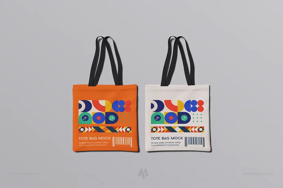 Mockup túi vải canvas PSD