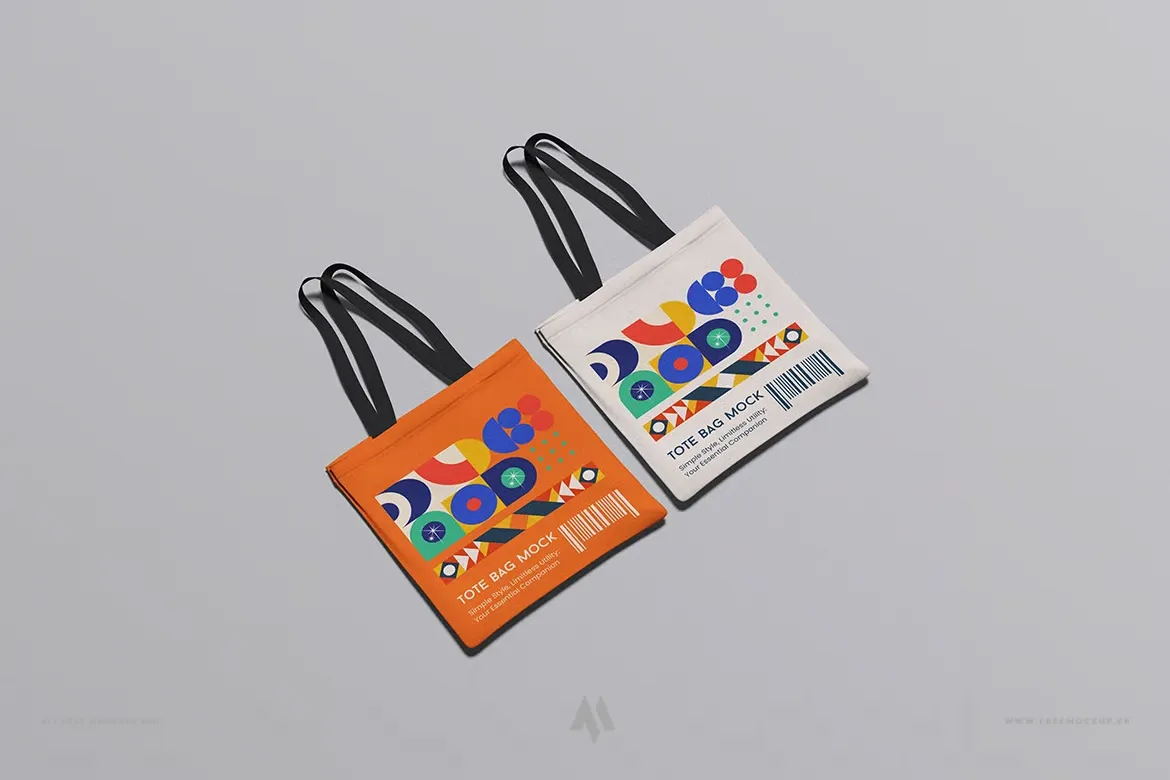 Mockup túi vải canvas PSD