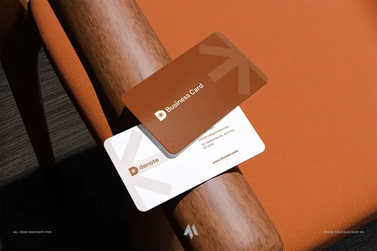 Mockup danh thiếp miễn phí PSD