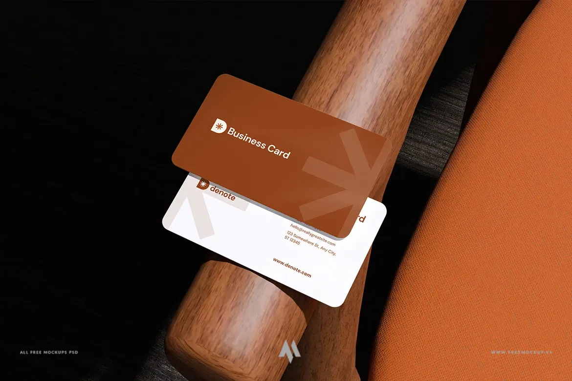 Mockup danh thiếp miễn phí PSD