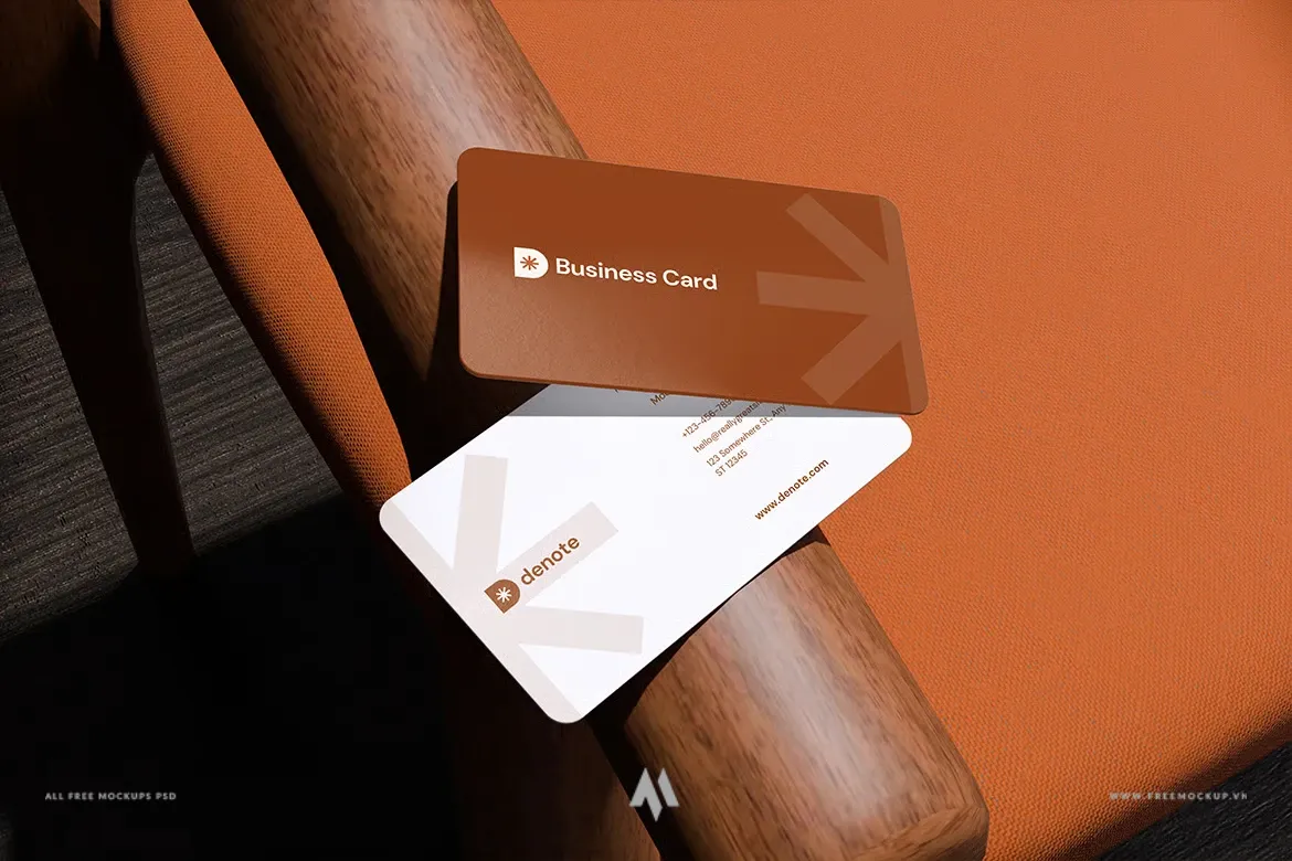 Mockup danh thiếp miễn phí PSD
