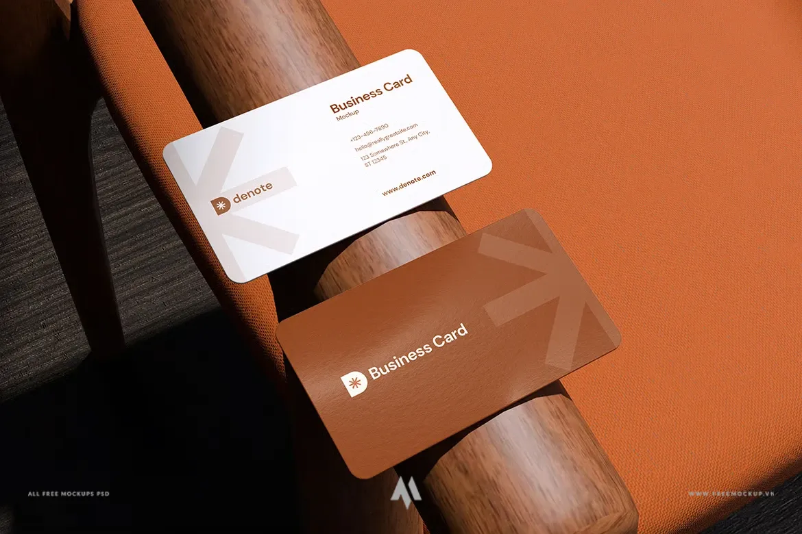 Mockup danh thiếp miễn phí PSD