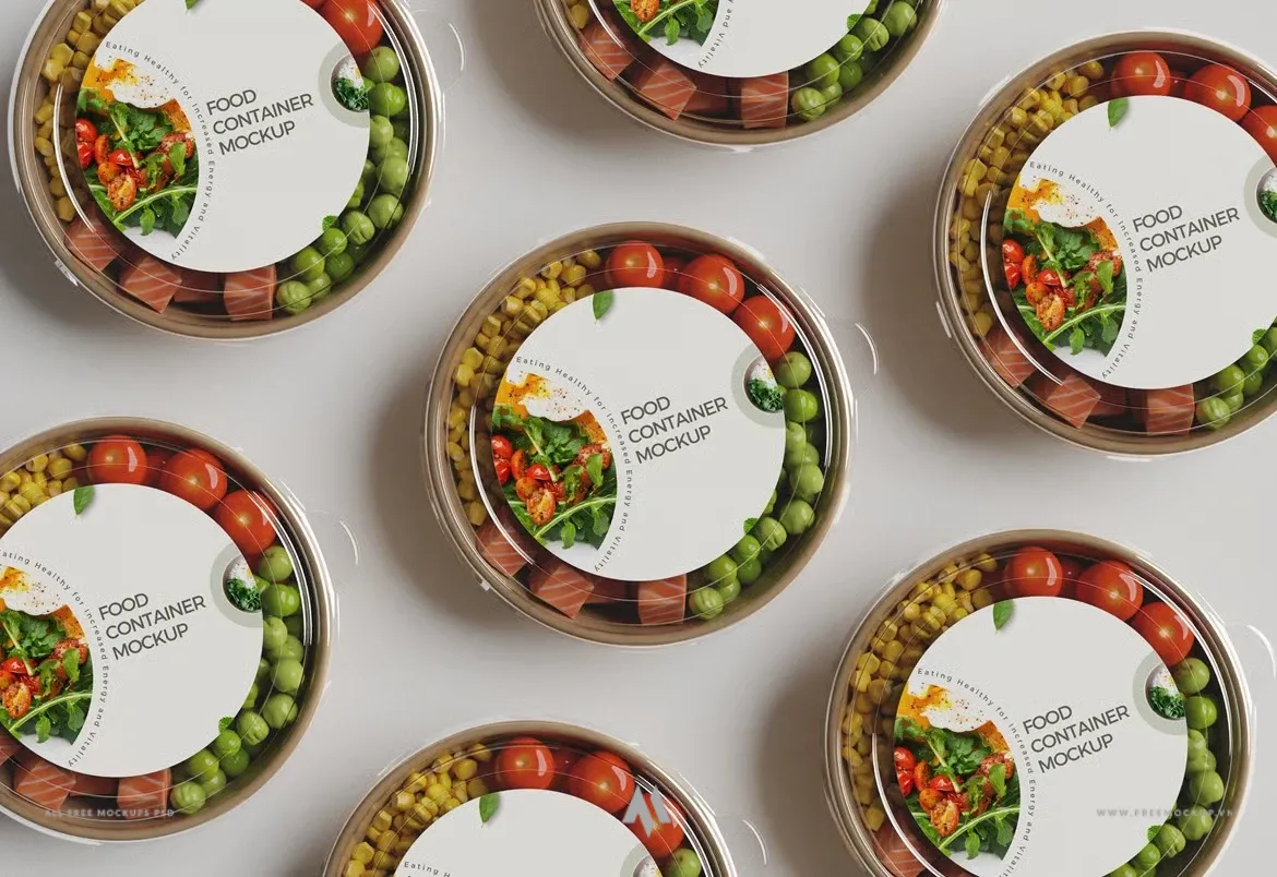 Mockup Hộp Thực Phẩm: Nâng Tầm Thiết Kế!