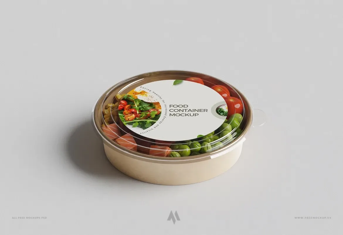 Mockup Hộp Thực Phẩm