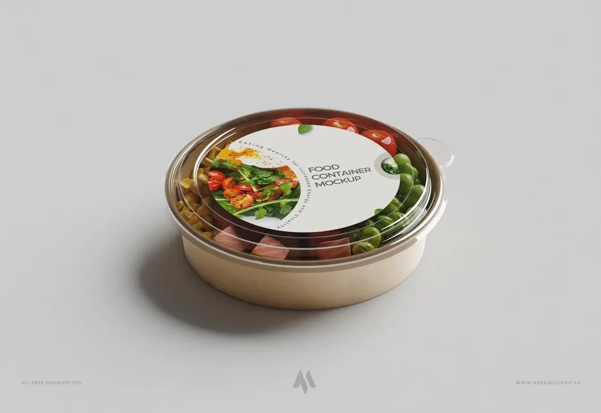Mockup Hộp Thực Phẩm