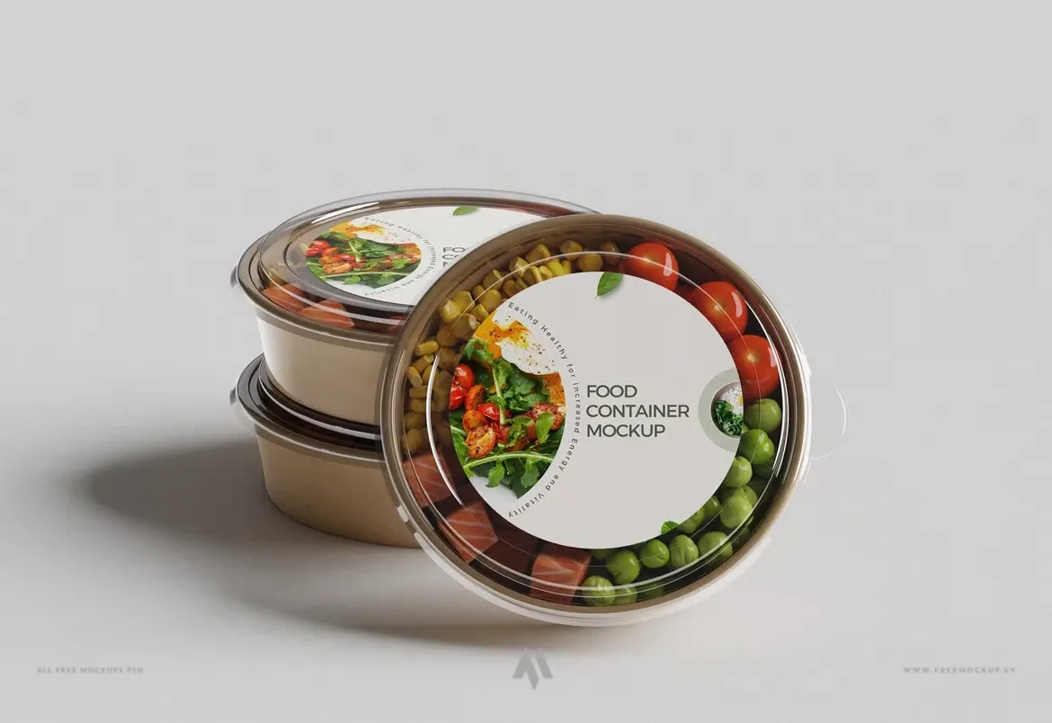 Mockup Hộp Thực Phẩm