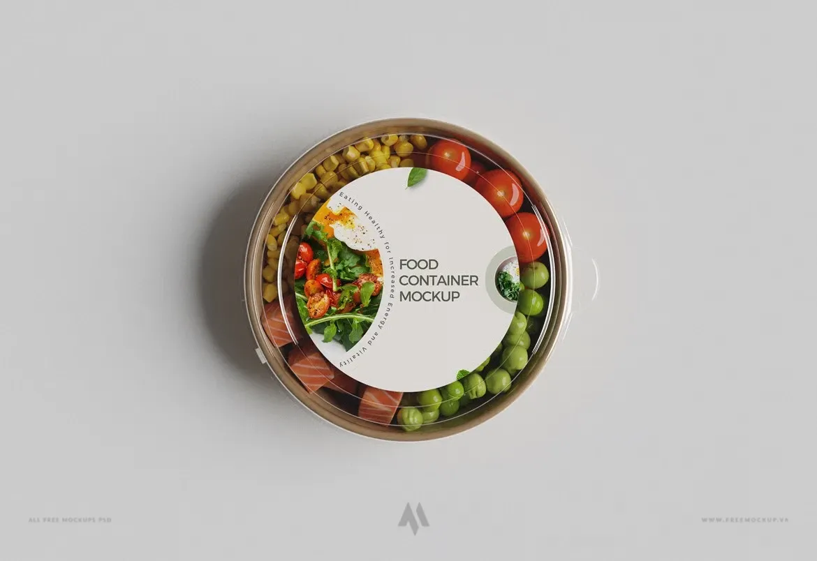 Mockup Hộp Thực Phẩm