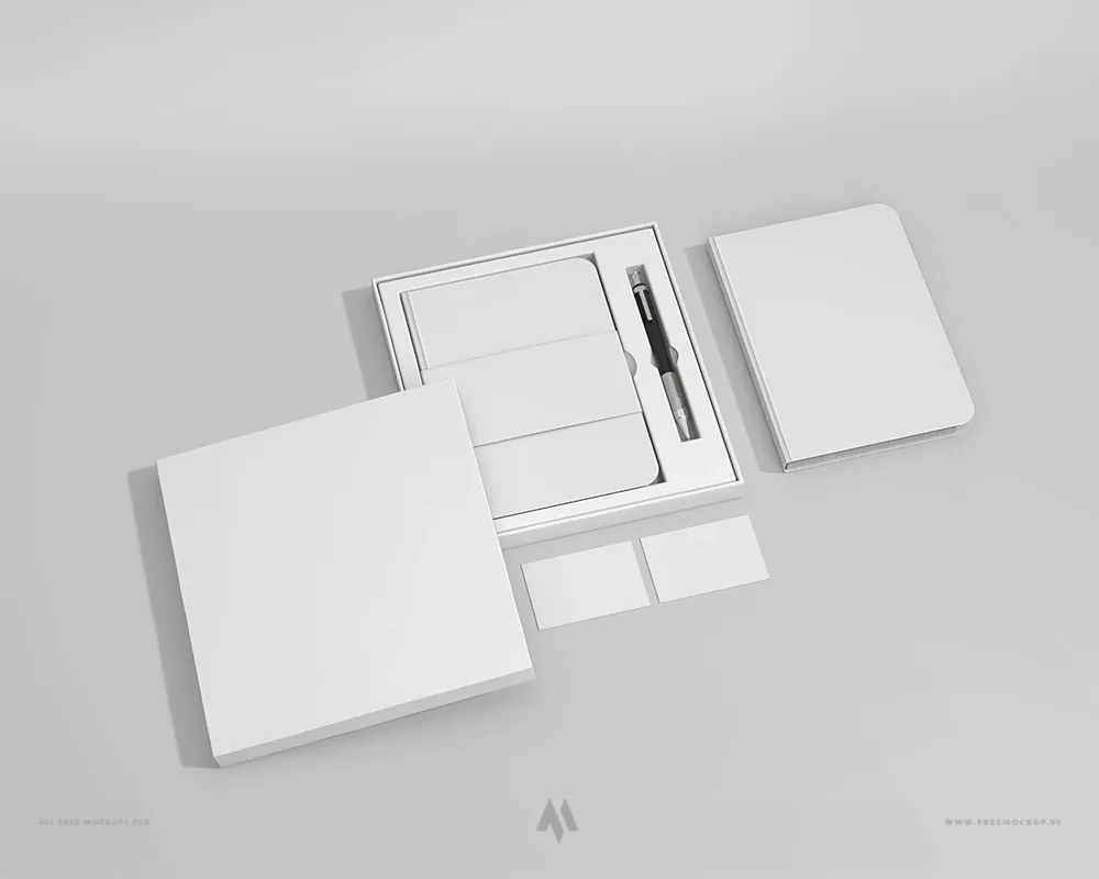 Mockup sổ tay miễn phí
