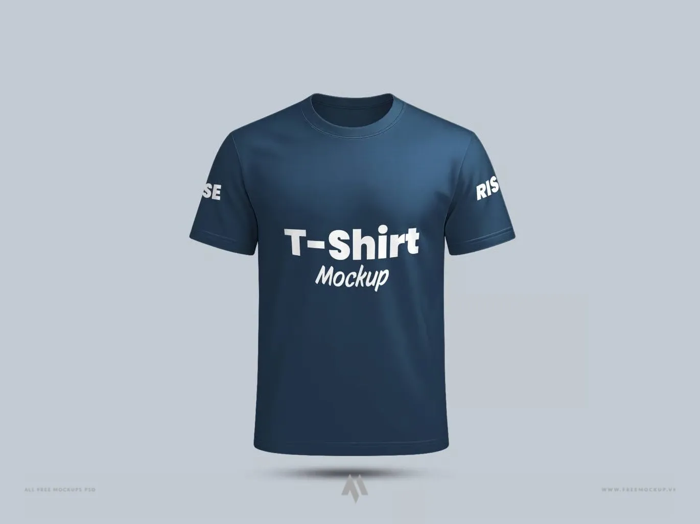 Bộ mockup áo thun ngắn tay không cổBộ