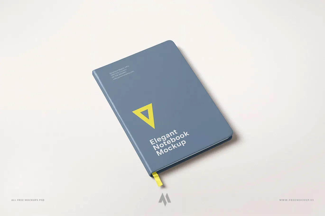 Mockup sổ tay PSD miễn phí