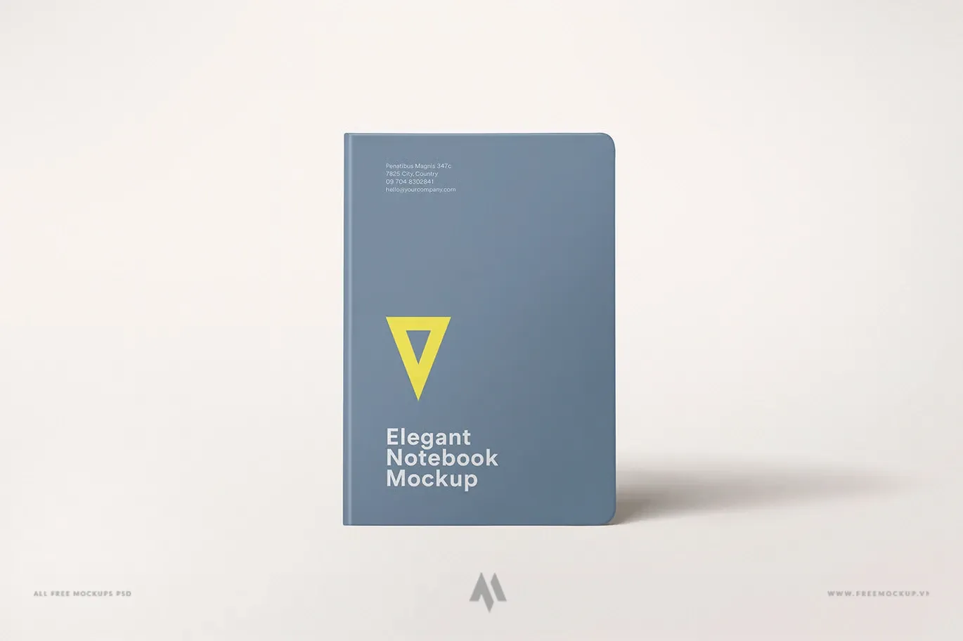 Mockup sổ tay PSD miễn phí