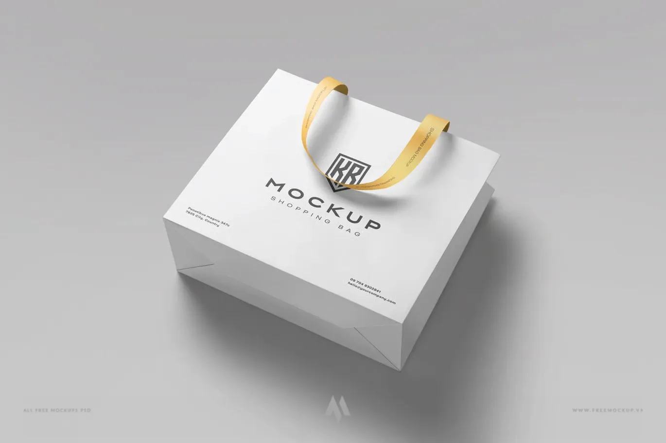 Mockup túi giấy sang trọng