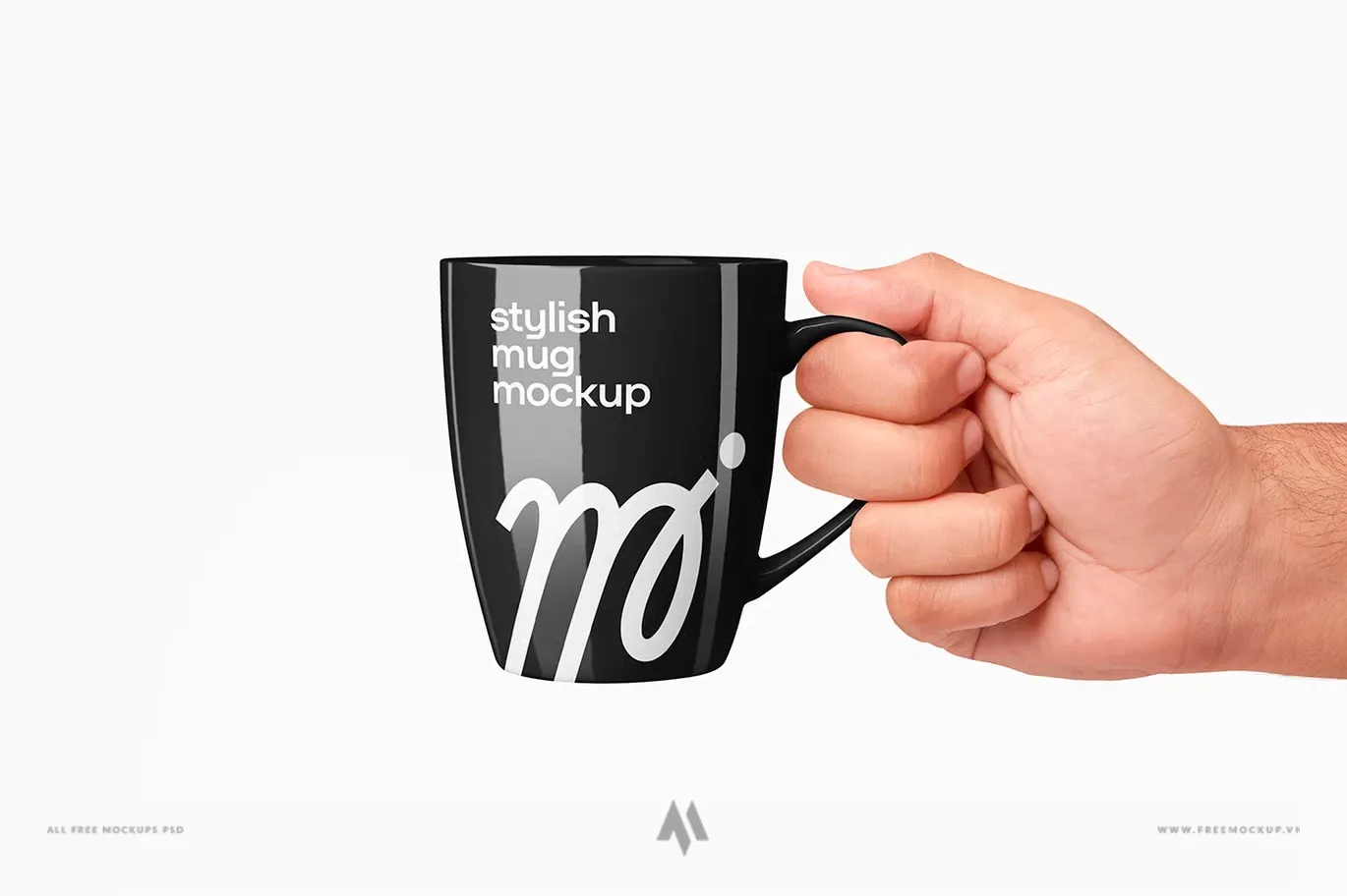 Mockup cốc có tay cầm