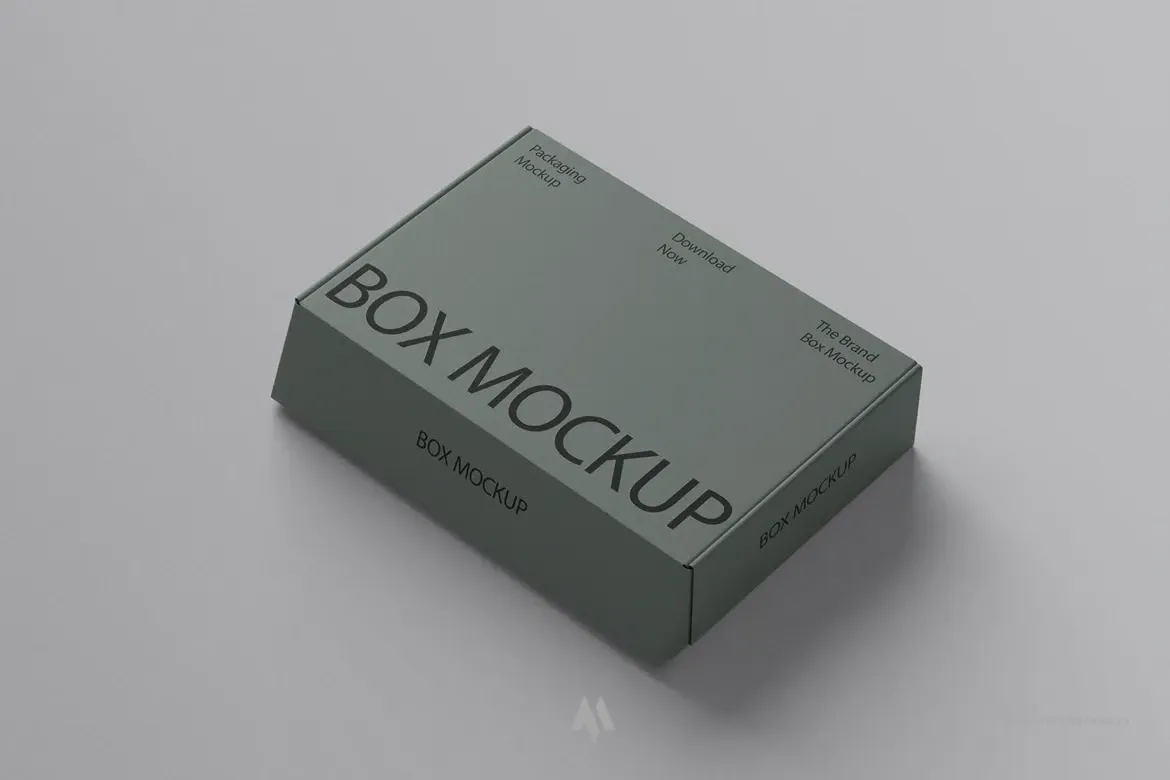 Mockup hộp nắp
