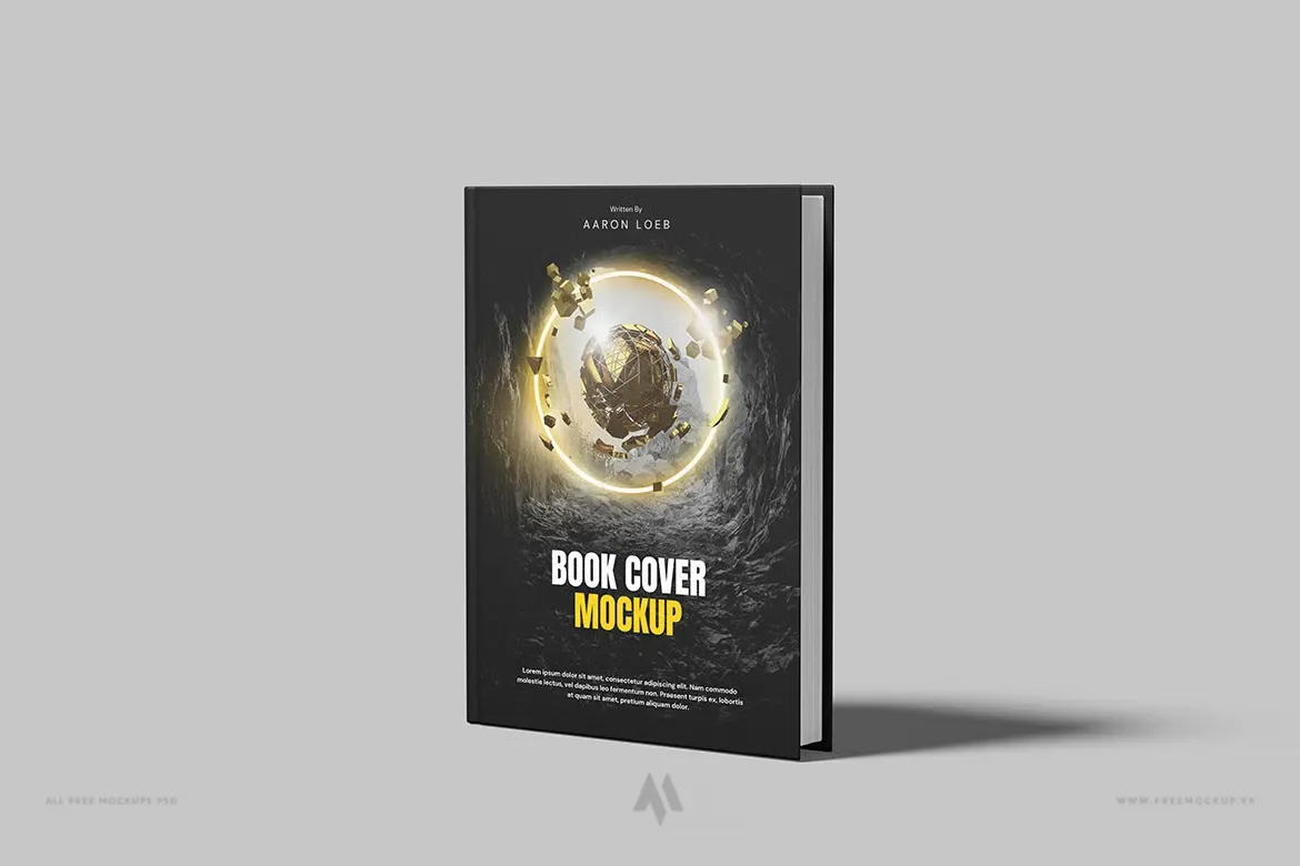 Mockup sách bìa cứng chuyên nghiệp