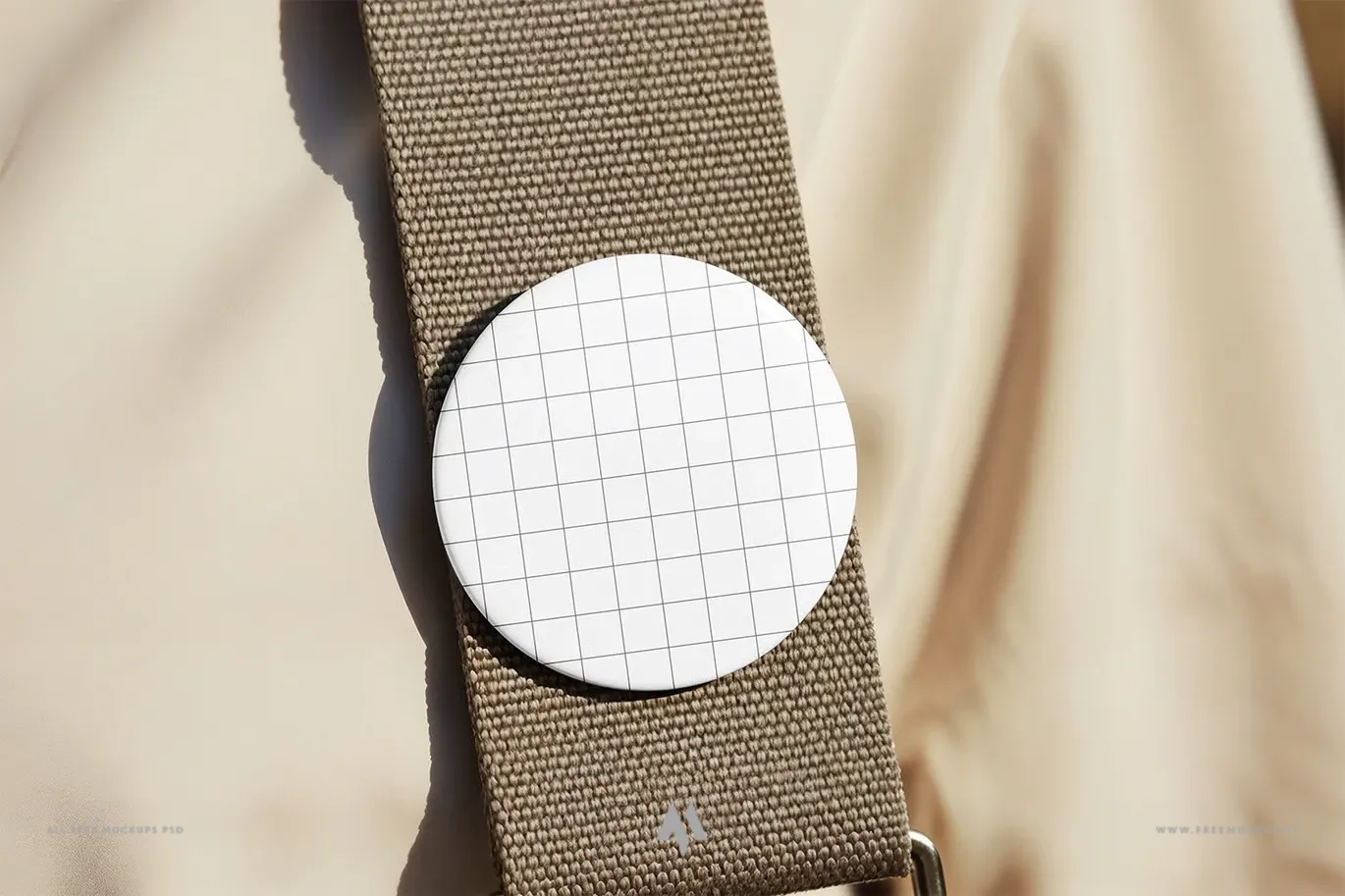 Mockup huy hiệu cài áo