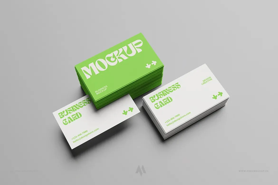 Nâng tầm thương hiệu: Mockup danh thiếp đẳng cấp!