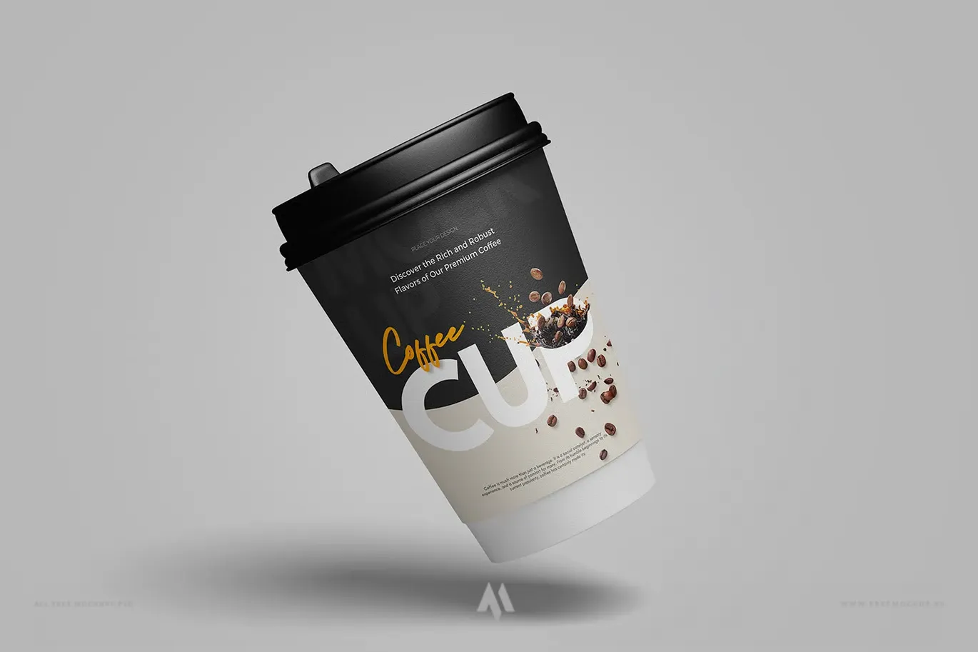 Mockup cốc cà phê miễn phí