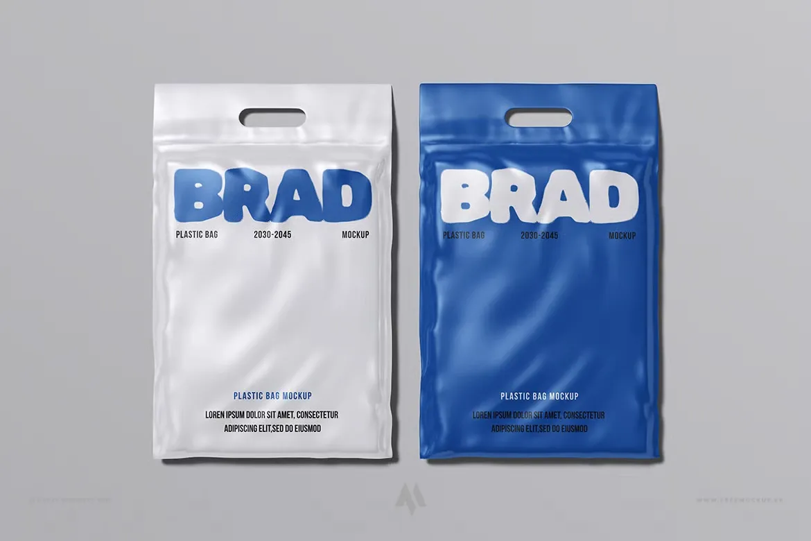 Mockup túi nhựa PSD