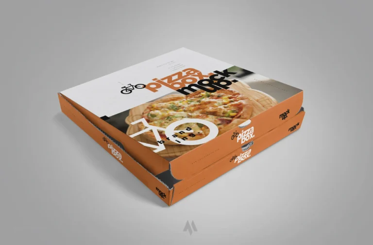 Mockup Hộp Pizza Chuyên Nghiệp