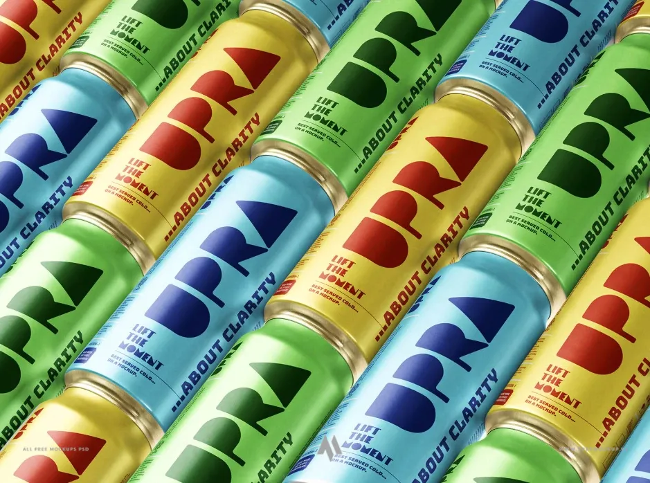 Mockup Lon nước chuyên nghiệp